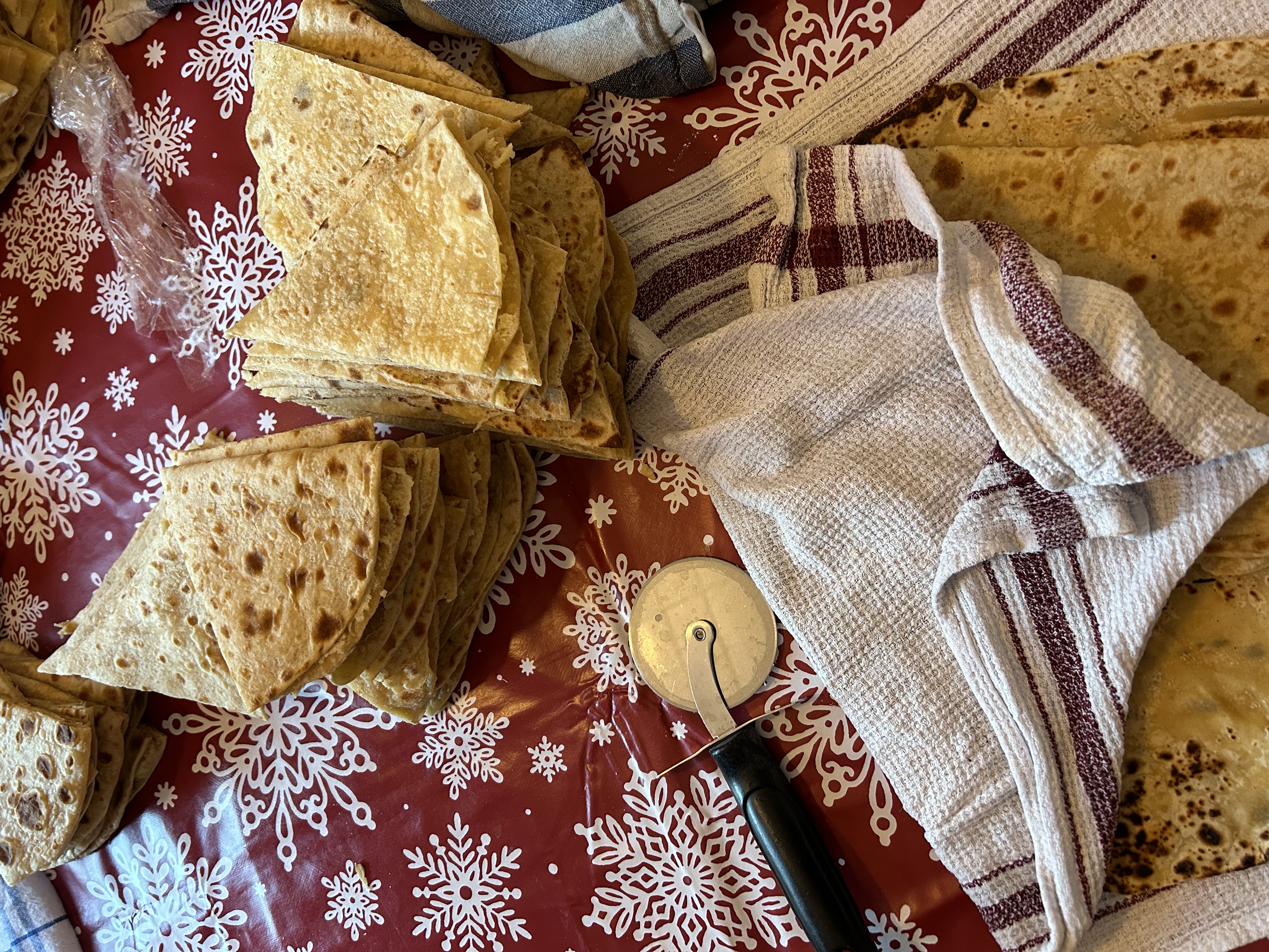 Nybakt lefse